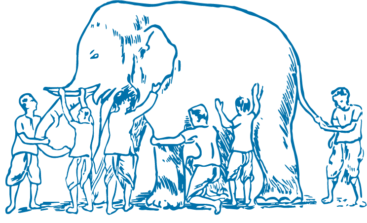 the elephant and the blind me -3 the elephant and the blind me -3